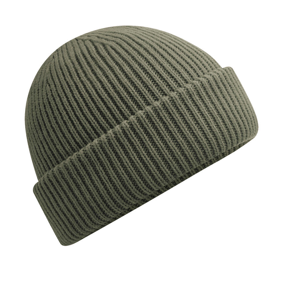 Wind Resistant Breathable Elements Beanie in Farbe Olive Green