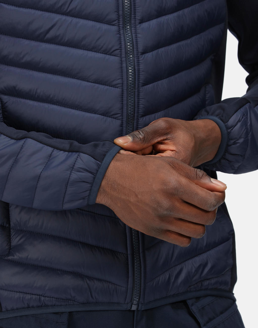 Tourer Hybrid Jacket in Farbe Black