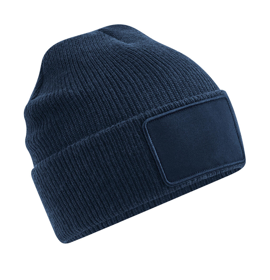 Removable Patch Thinsulate™ Beanie in Farbe French Navy
