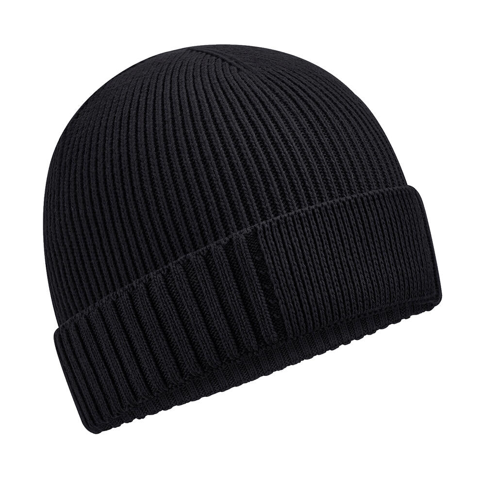 Organic Cotton Engineered Patch Beanie - ShirtStore