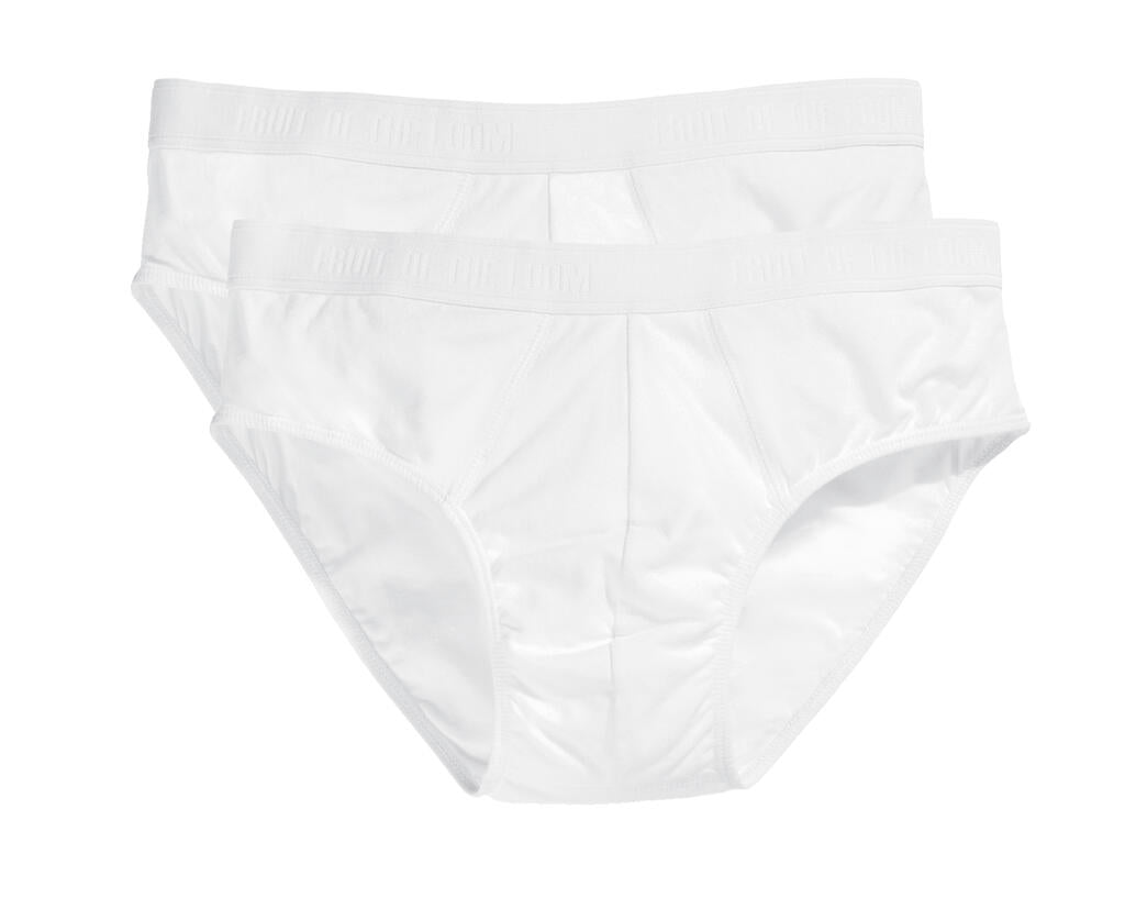 Classic Sport Brief 2 Pack in Farbe White