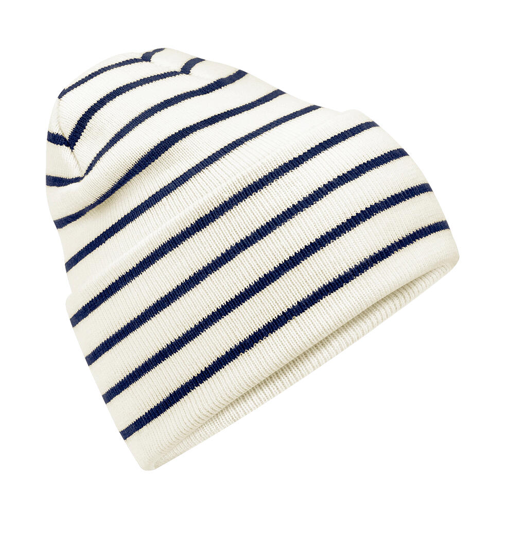 Original Deep Cuffed Striped Beanie - ShirtStore