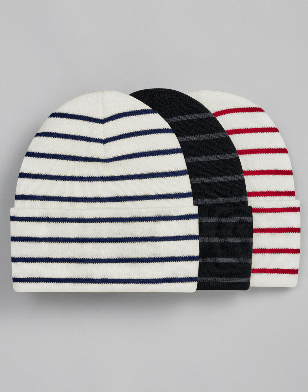 Original Deep Cuffed Striped Beanie - ShirtStore