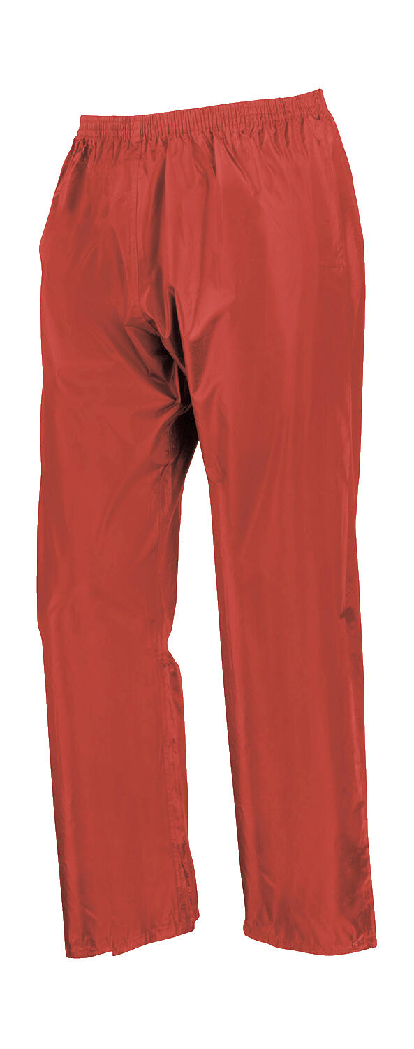 Waterproof Jacket/Trouser Set in Farbe Red
