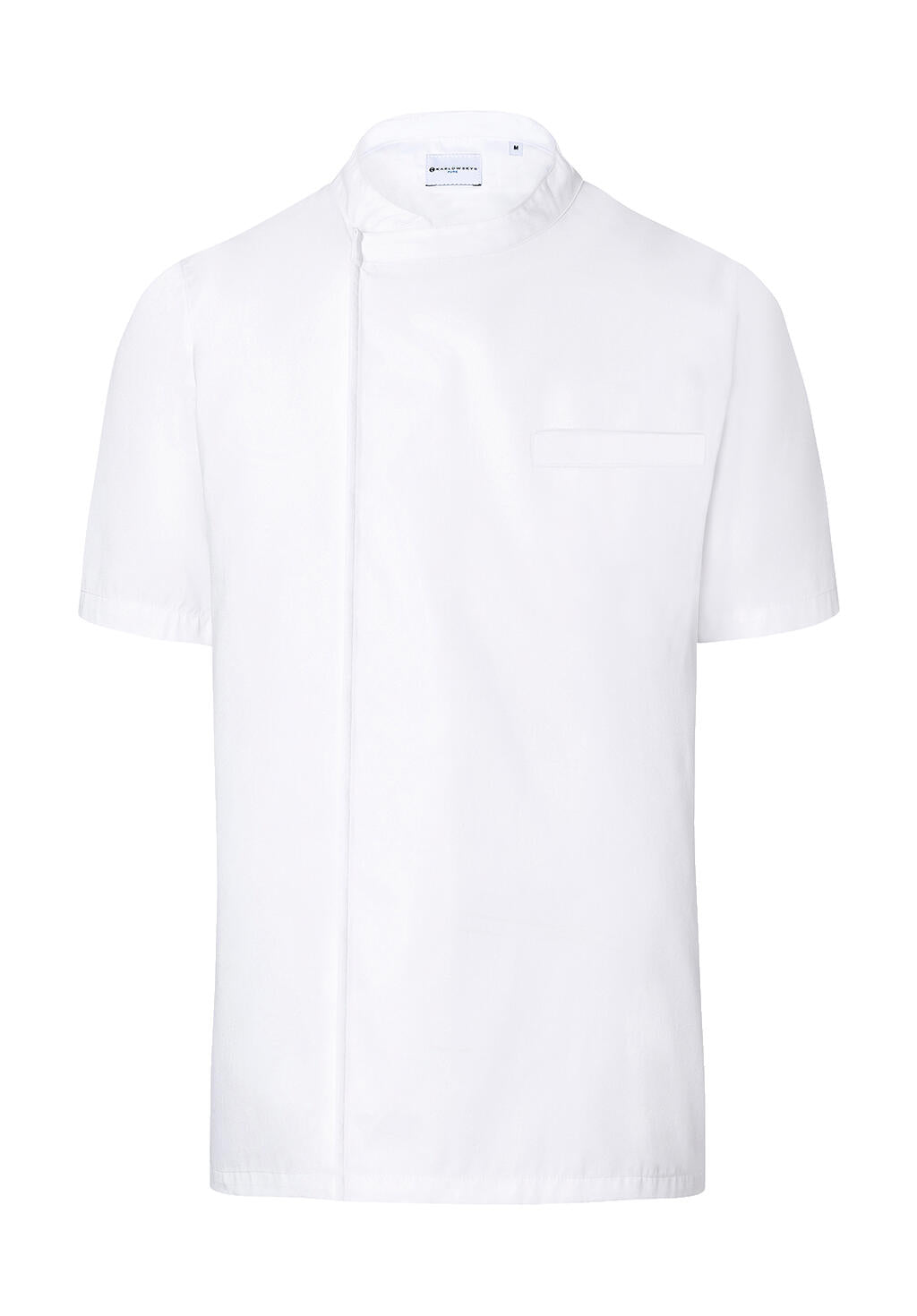 Chef's Shirt Basic Short Sleeve in Farbe White