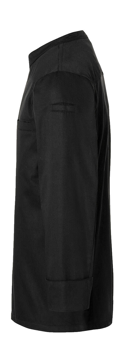 Chef's Shirt Basic Long Sleeve in Farbe White