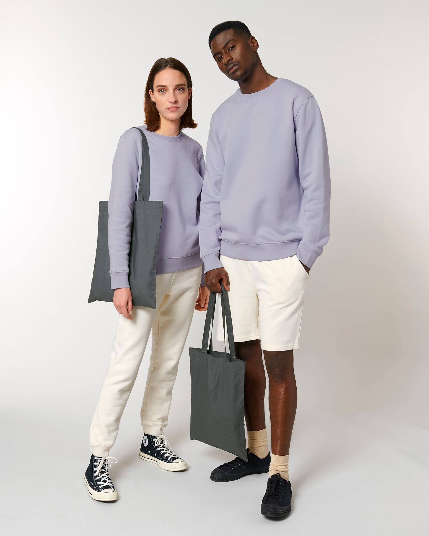 Light Tote Bag in Farbe Anthracite
