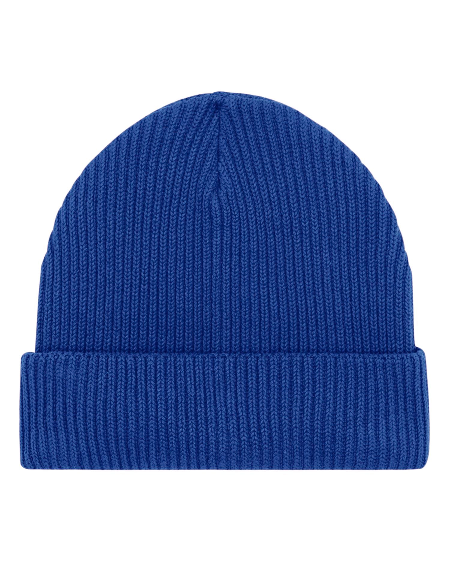 Beanie Fisherman Beanie in Farbe Worker Blue