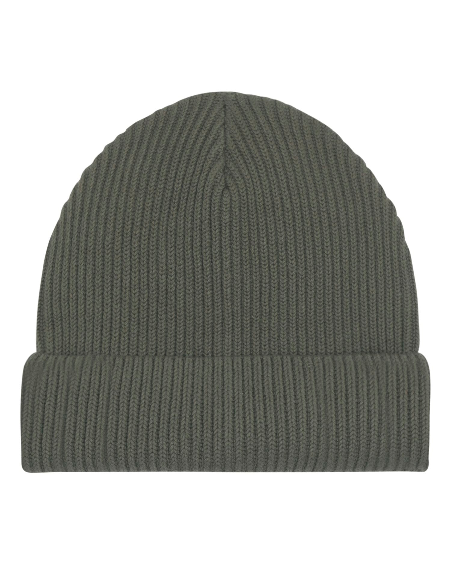 Fisherman Beanie in Farbe Khaki