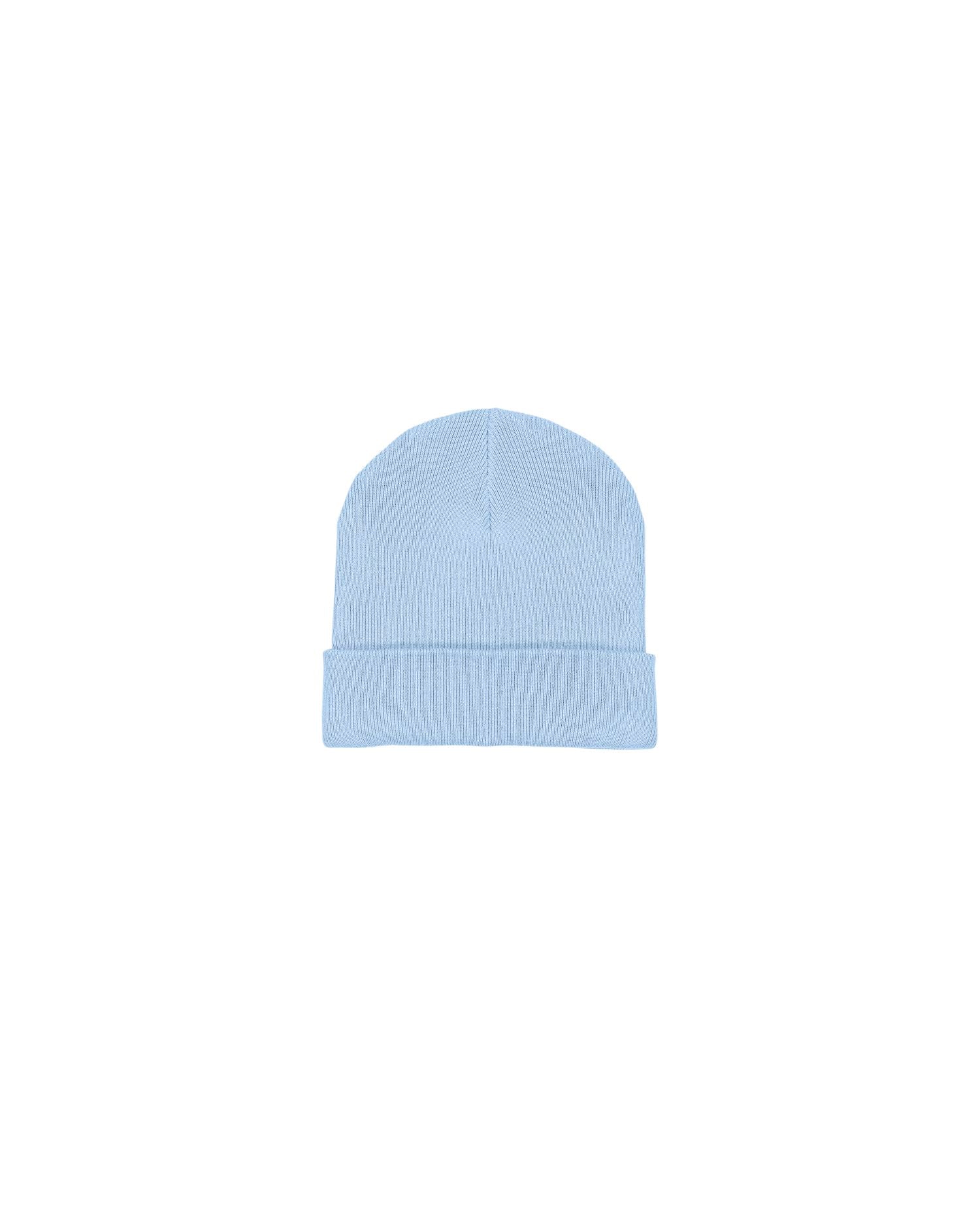 Rib Beanie in Farbe Blue Soul