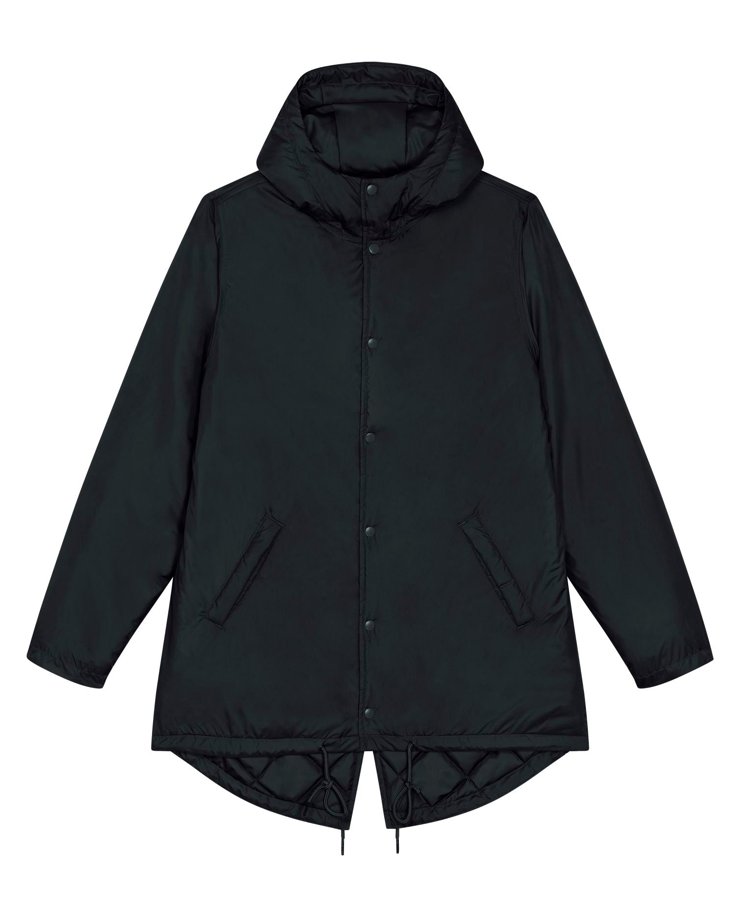 Padded Parker in Farbe Black