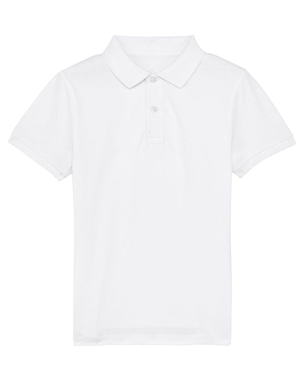 Kids Poloshirt Mini Sprinter in Farbe White