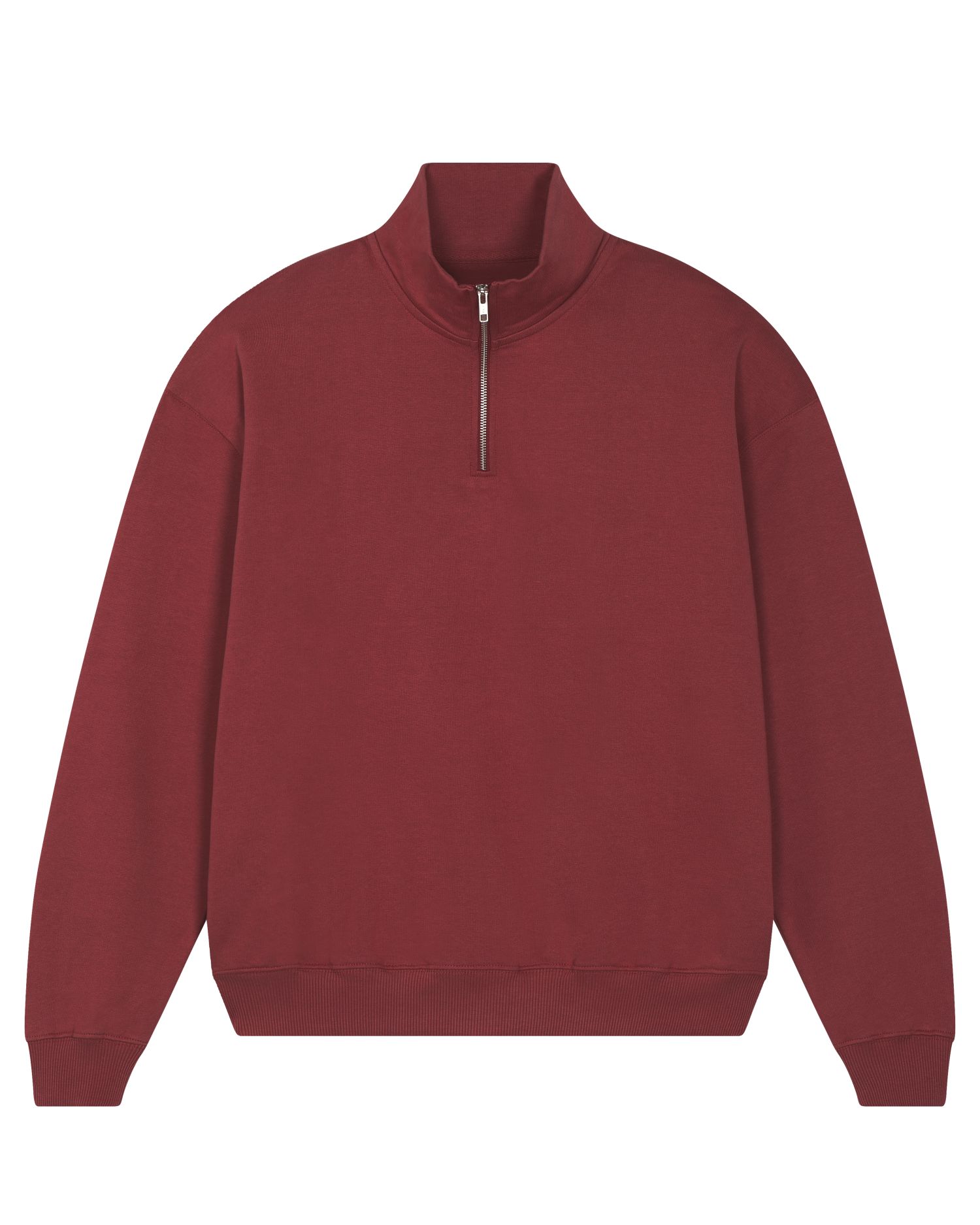 Crew neck sweatshirts Miller Dry in Farbe Red Earth