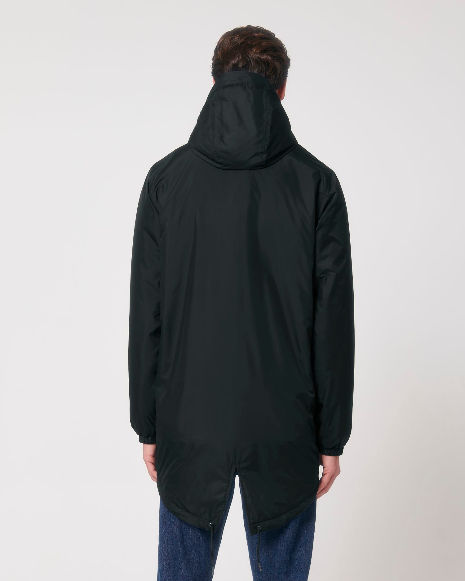 Padded Parker in Farbe Black