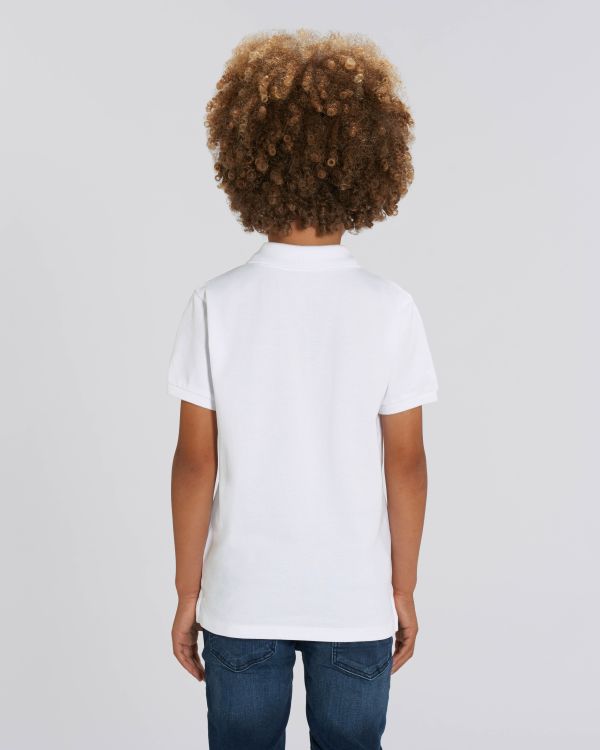 Kids Poloshirt Mini Sprinter in Farbe White