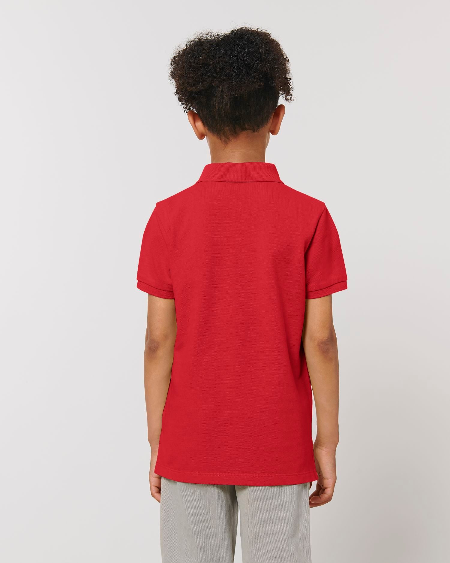 Kids Poloshirt Mini Sprinter in Farbe Red