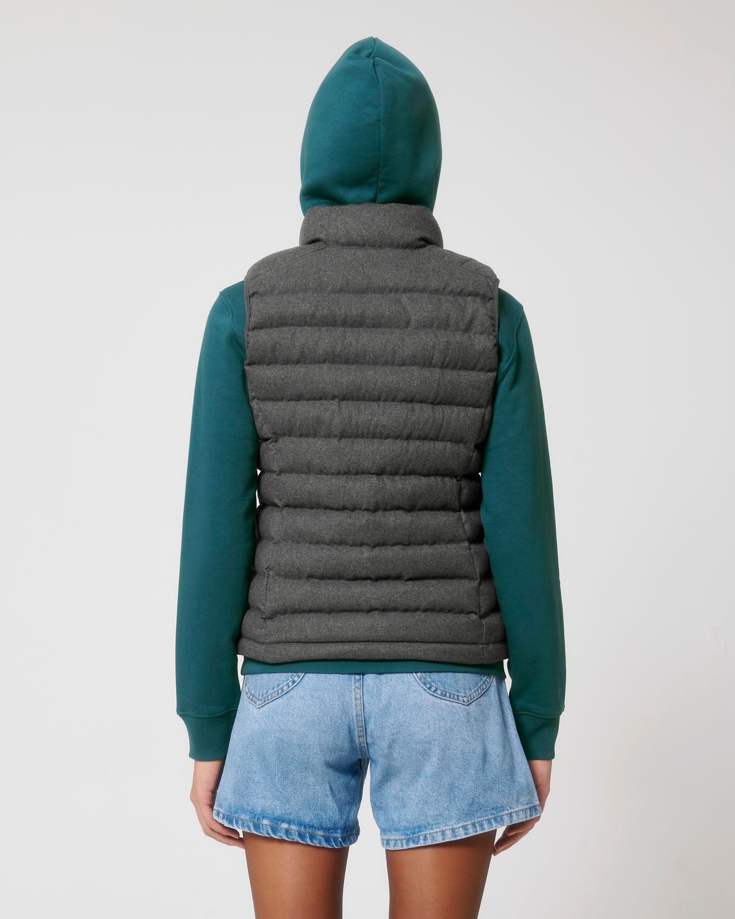 Stella Climber Wool-Like in Farbe Deep Metal Heather Grey
