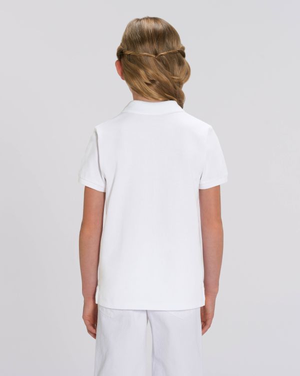 Kids Poloshirt Mini Sprinter in Farbe White