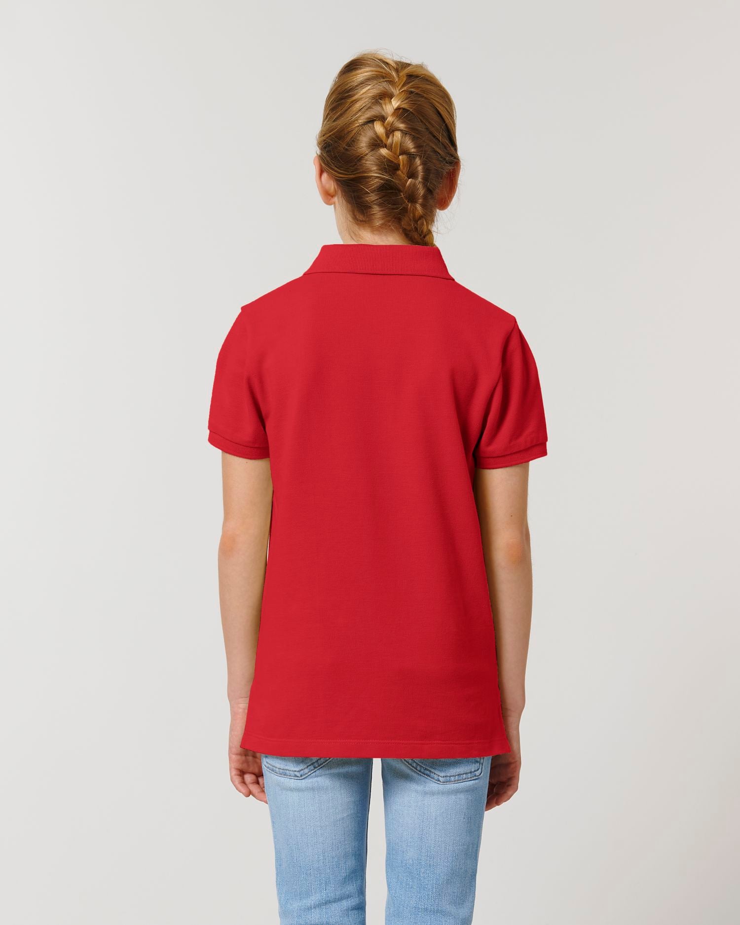 Kids Poloshirt Mini Sprinter in Farbe Red