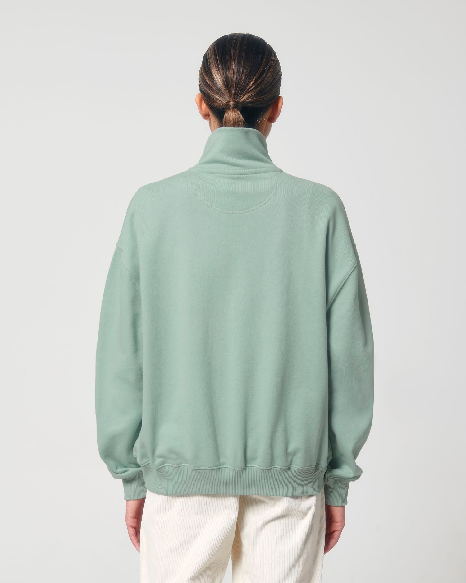 Crew neck sweatshirts Miller Dry in Farbe Aloe