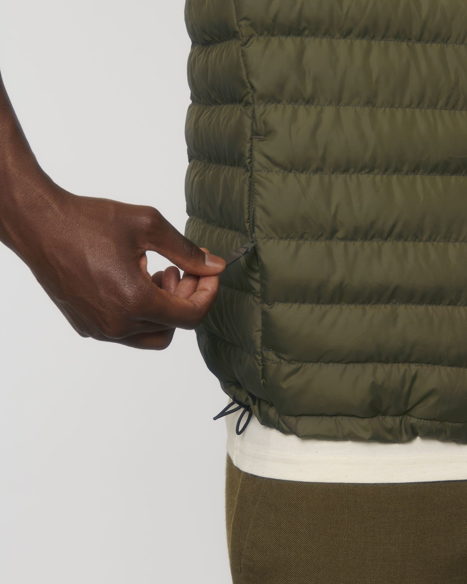 Wattierte Jacke Stanley Climber in Farbe British Khaki