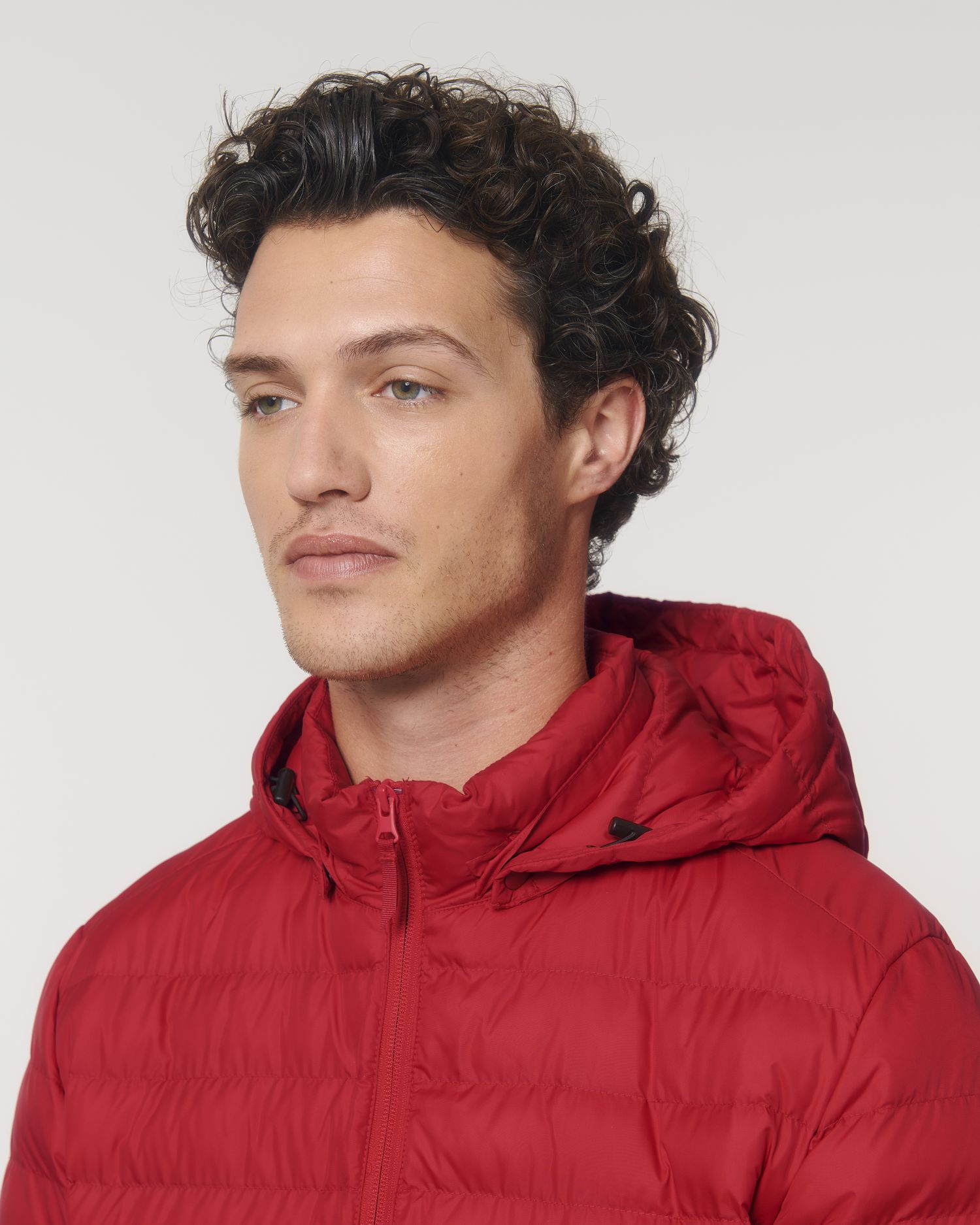 Wattierte Jacke Stanley Voyager in Farbe Red