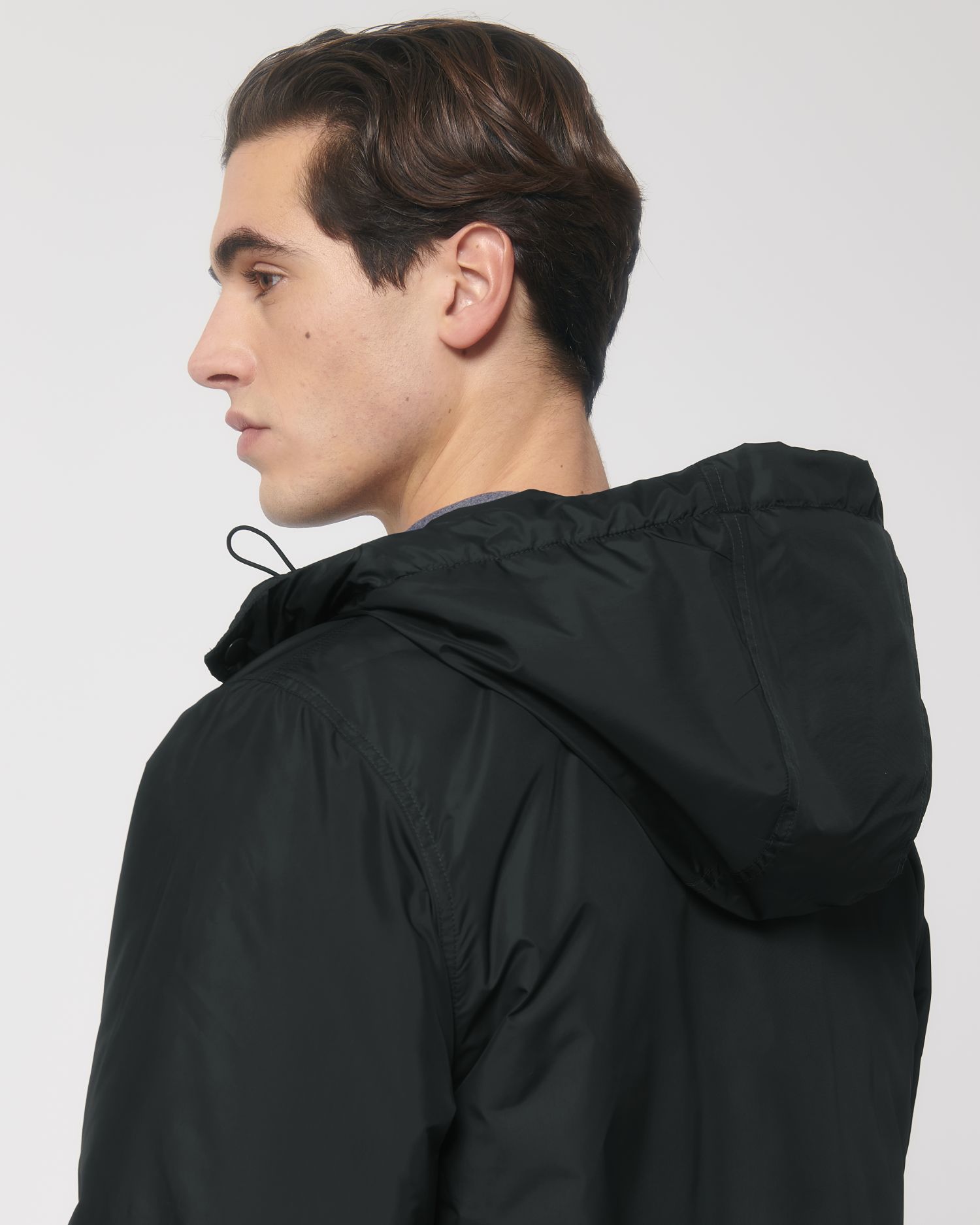 Padded Parker in Farbe Black
