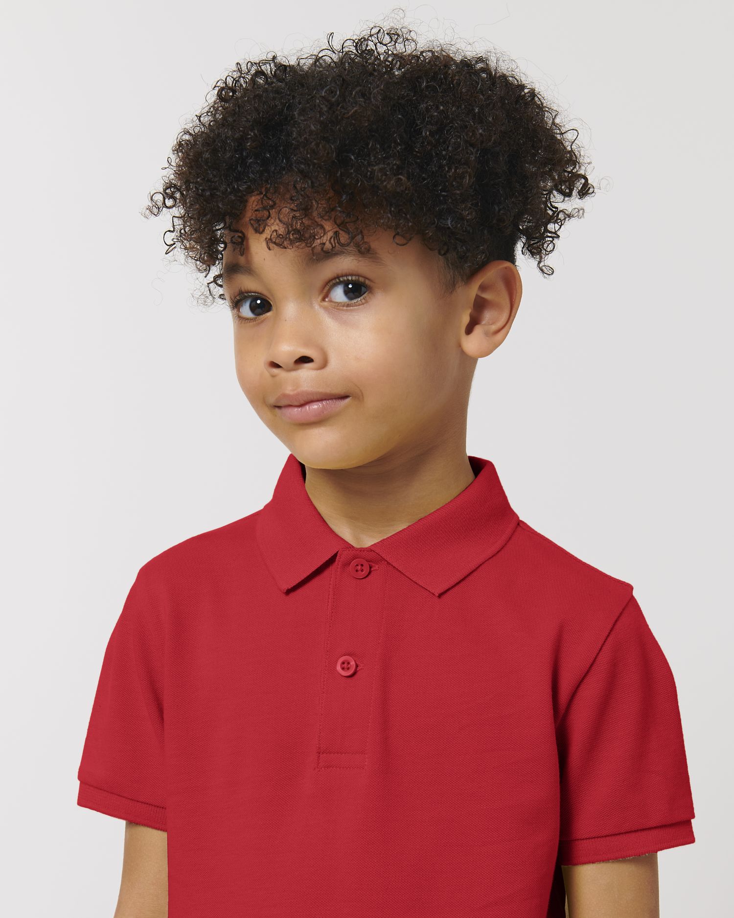 Kids Poloshirt Mini Sprinter in Farbe Red
