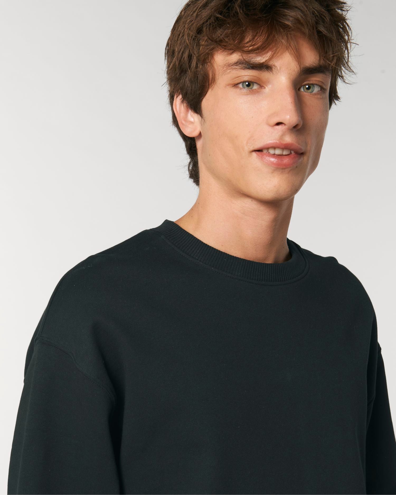 Crew neck sweatshirts Radder in Farbe Black