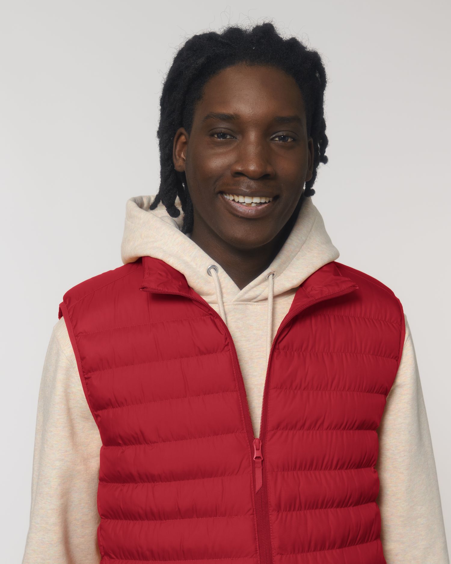 Wattierte Jacke Stanley Climber in Farbe Red