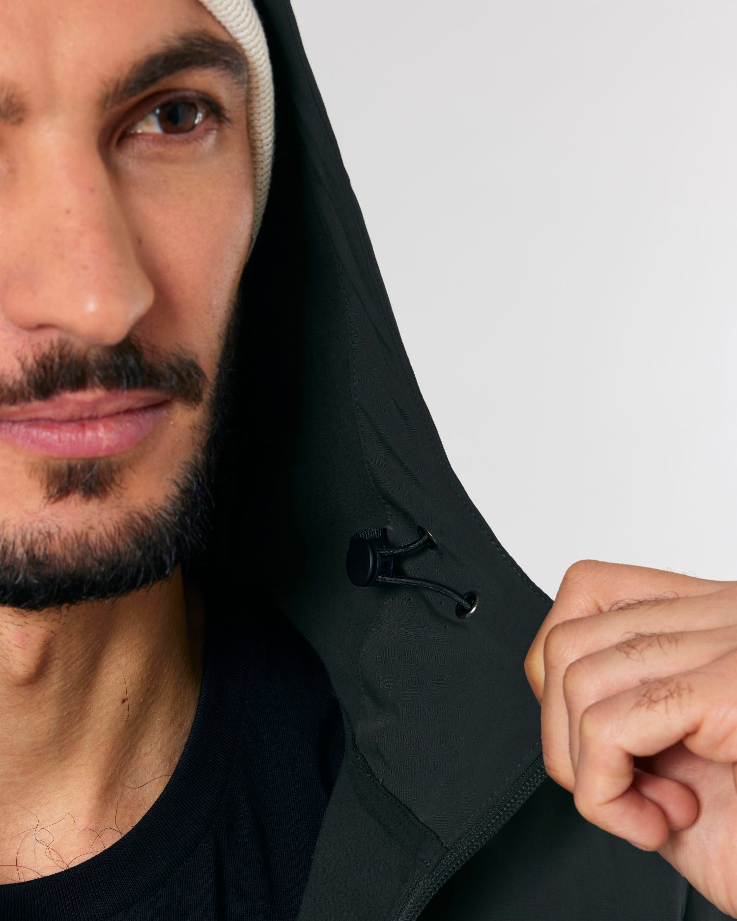 Ungefütterte Jacke Stanley Discoverer in Farbe Black