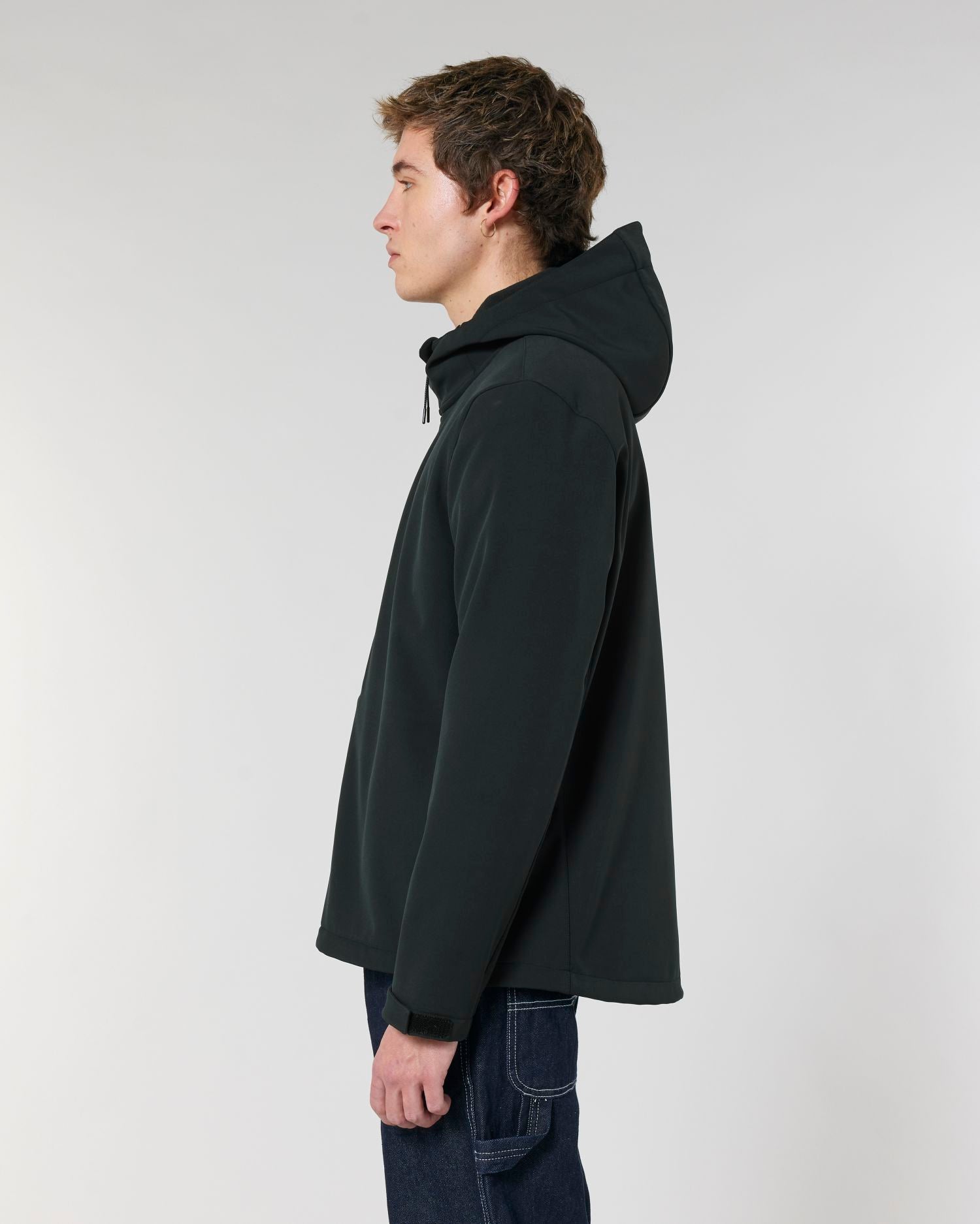 Ungefütterte Jacke Stanley Discoverer in Farbe Black