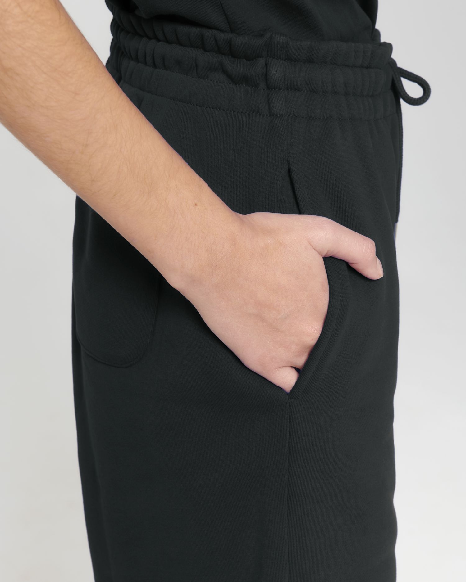 Joggingshorts Boarder Dry in Farbe Black