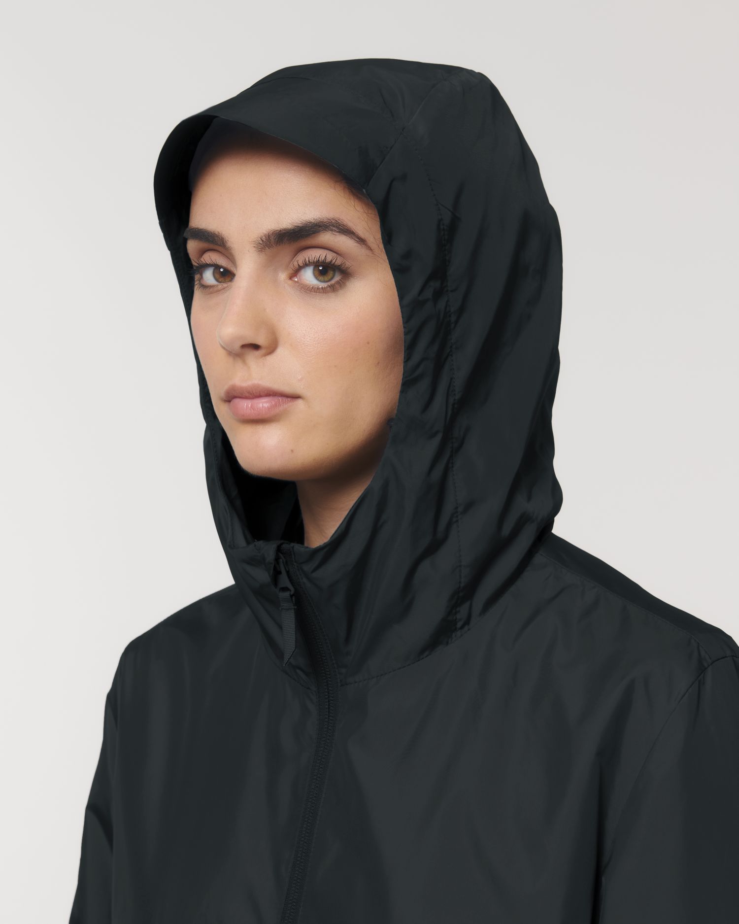Non Padded Jacket Commuter in Farbe Black