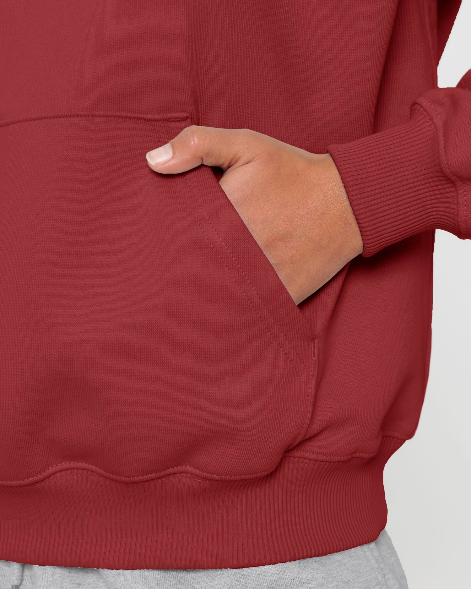 Hoodie sweatshirts Cooper Dry in Farbe Red Earth