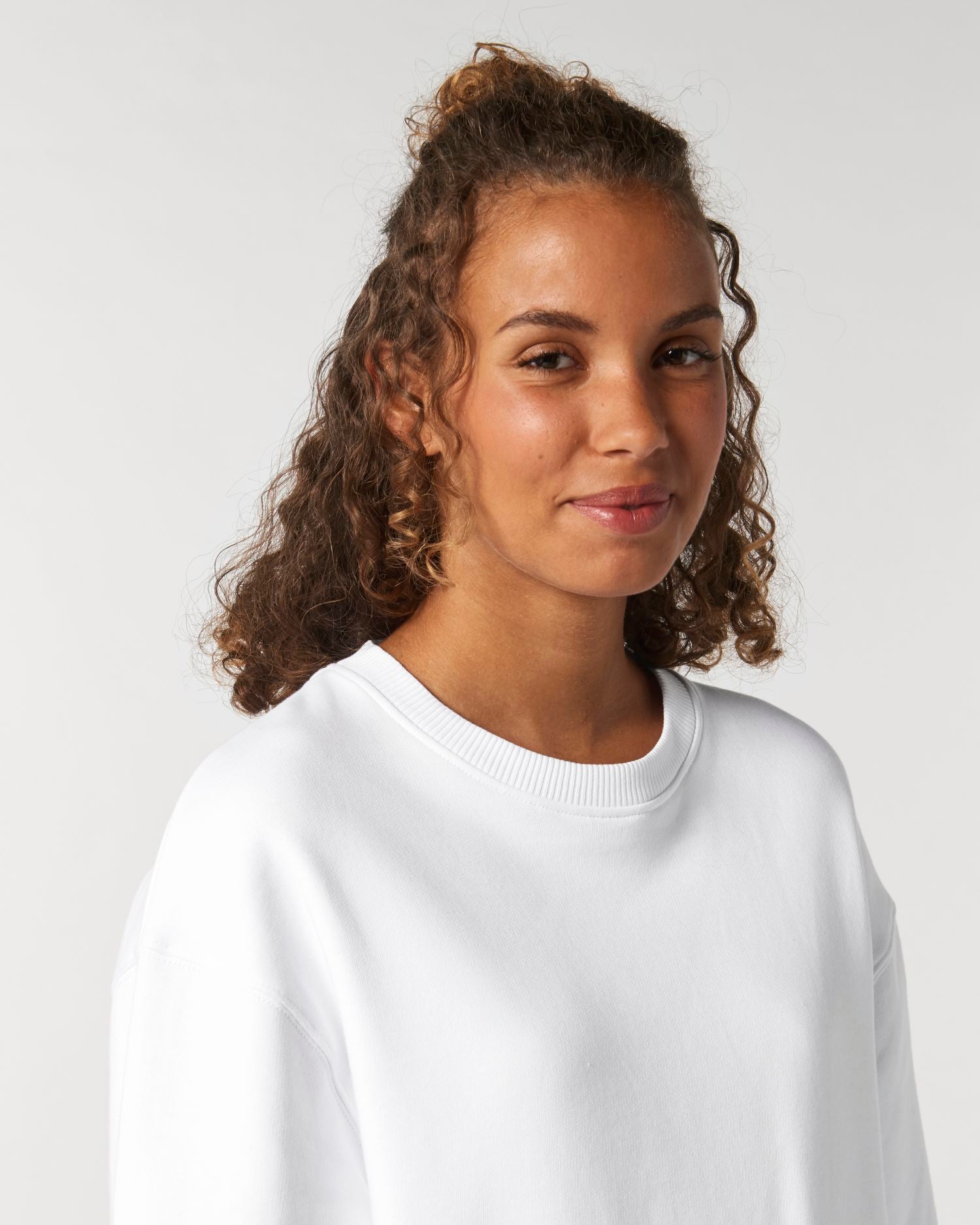 Crew neck sweatshirts Radder in Farbe White