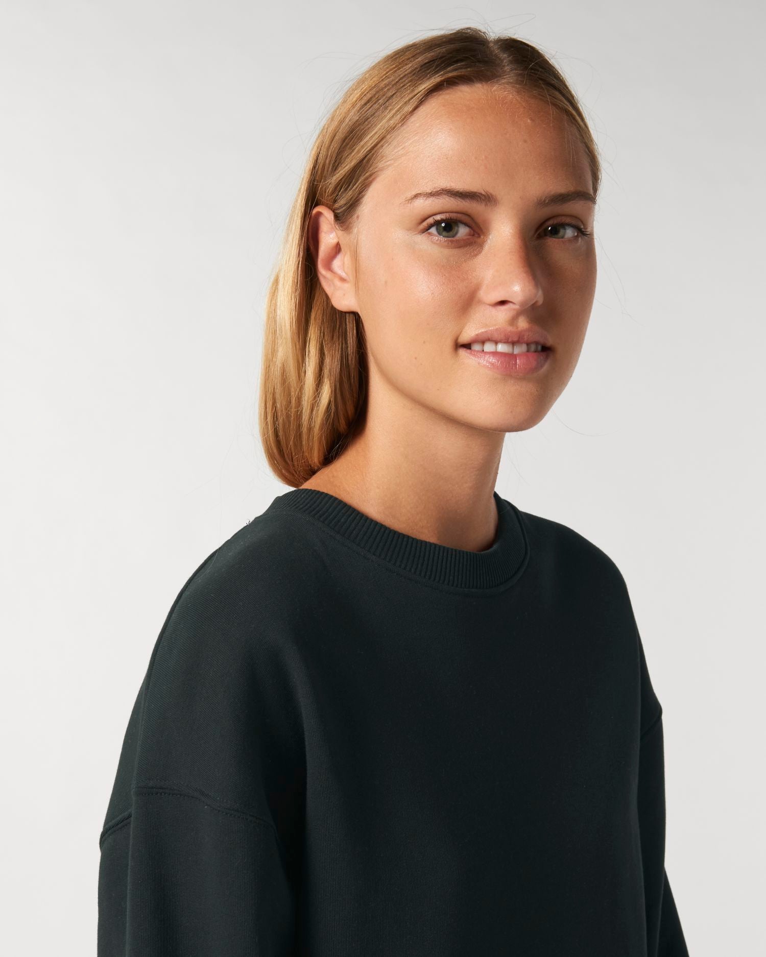 Crew neck sweatshirts Radder in Farbe Black