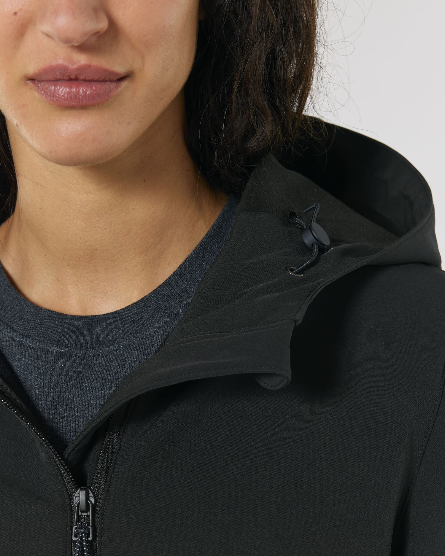 Ungefütterte Jacke Stella Discoverer in Farbe Black