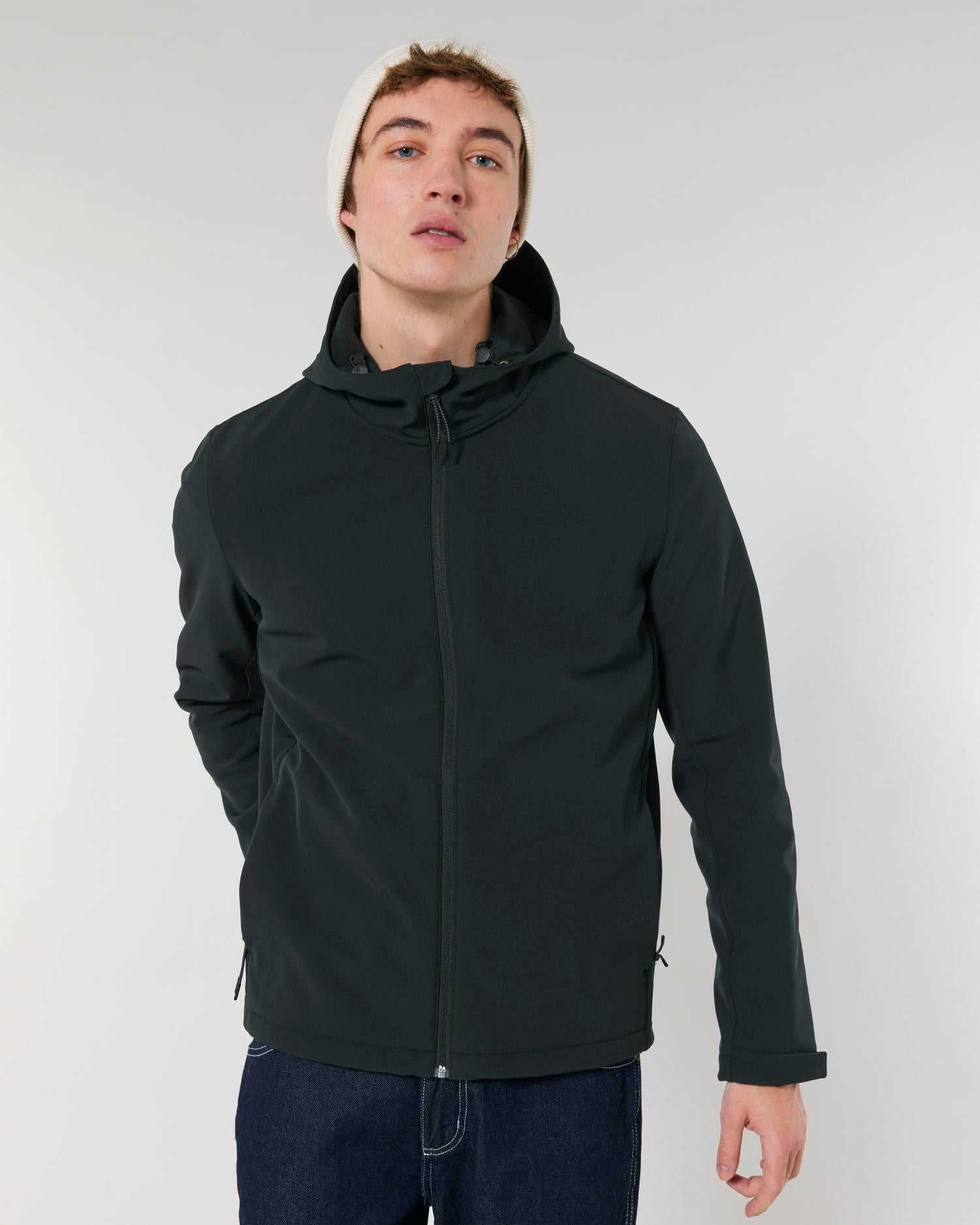 Ungefütterte Jacke Stanley Discoverer in Farbe Black