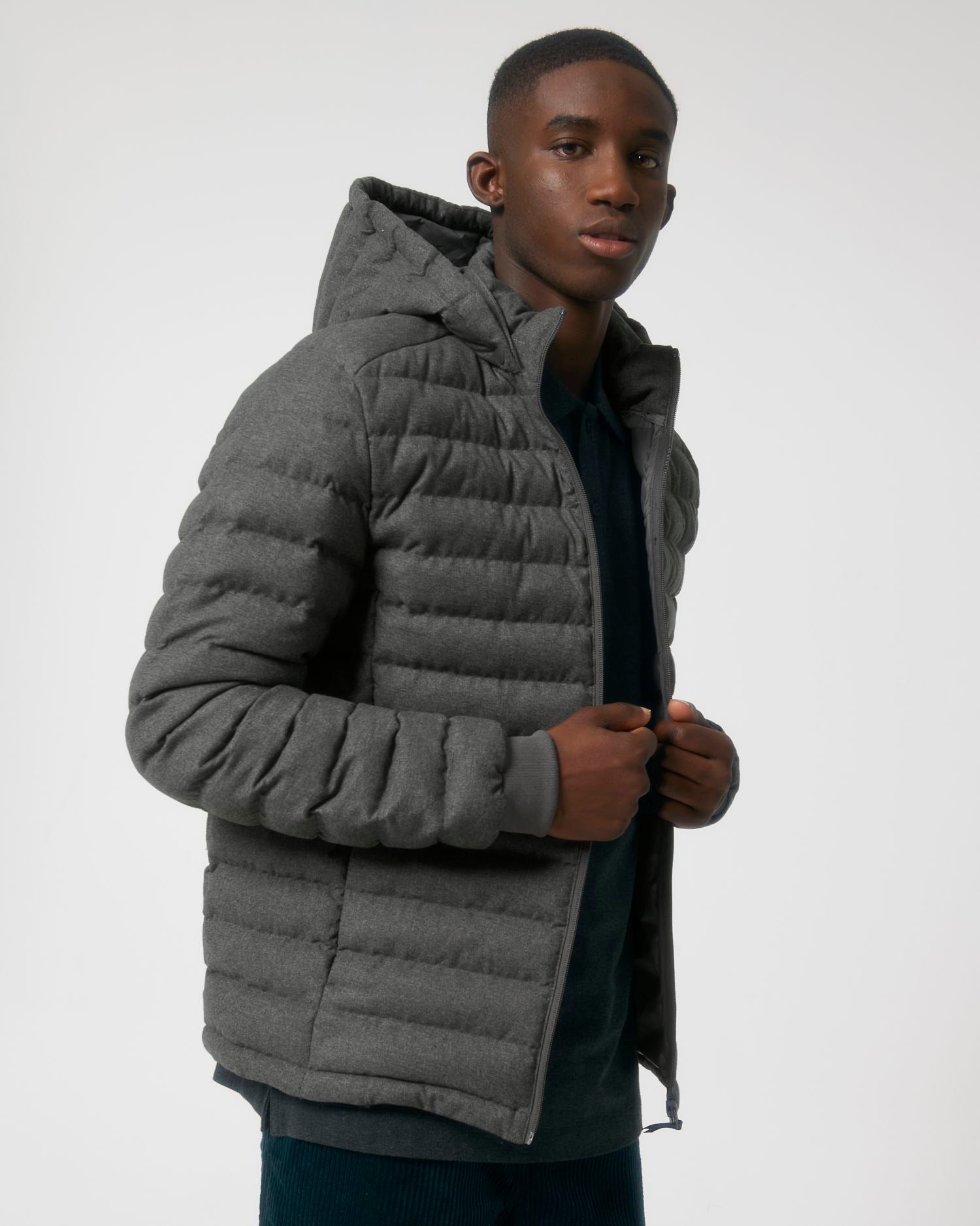 Stanley Voyager Wool-Like in Farbe Deep Metal Heather Grey