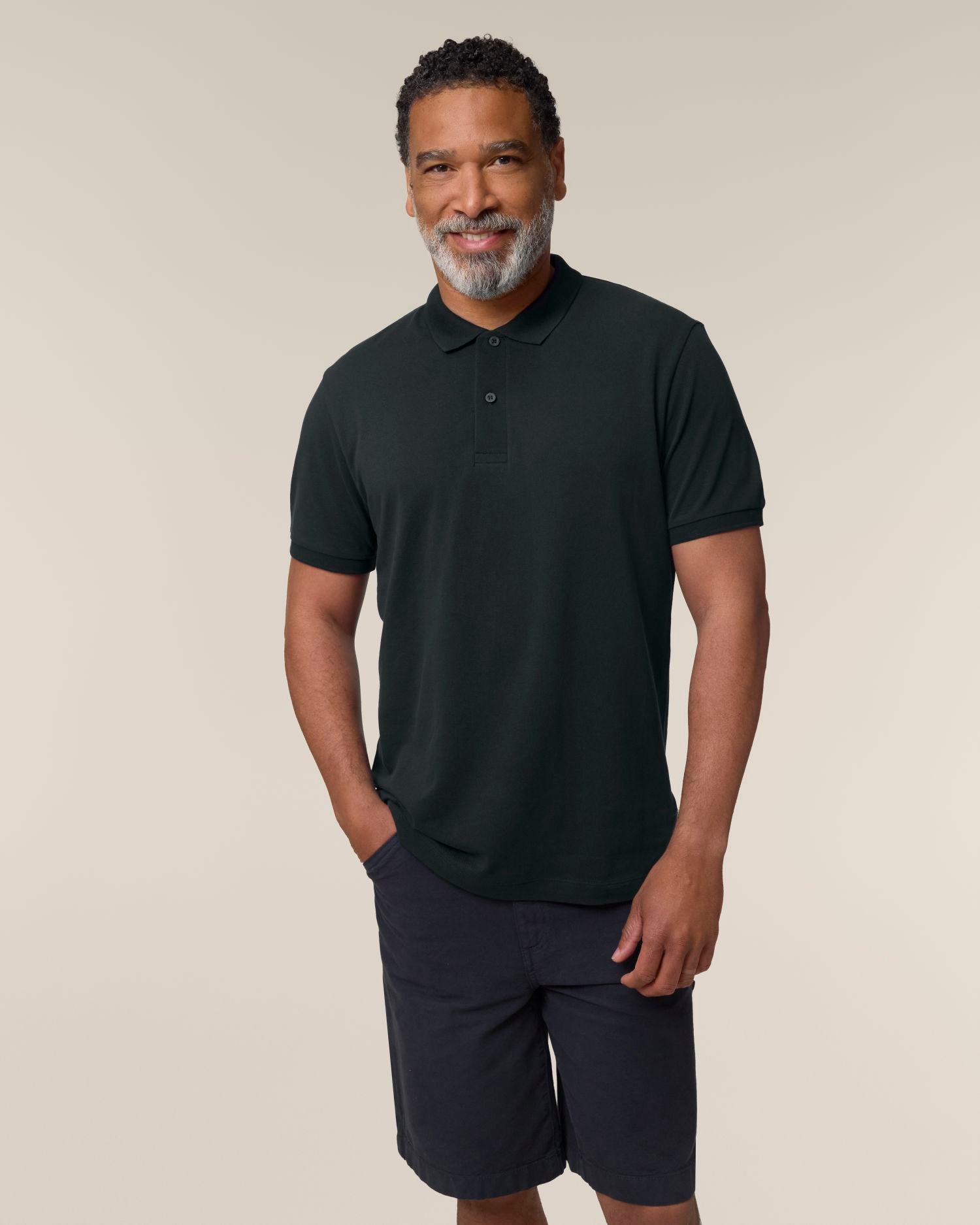 Poloshirt Stanley Coaster in Farbe Black