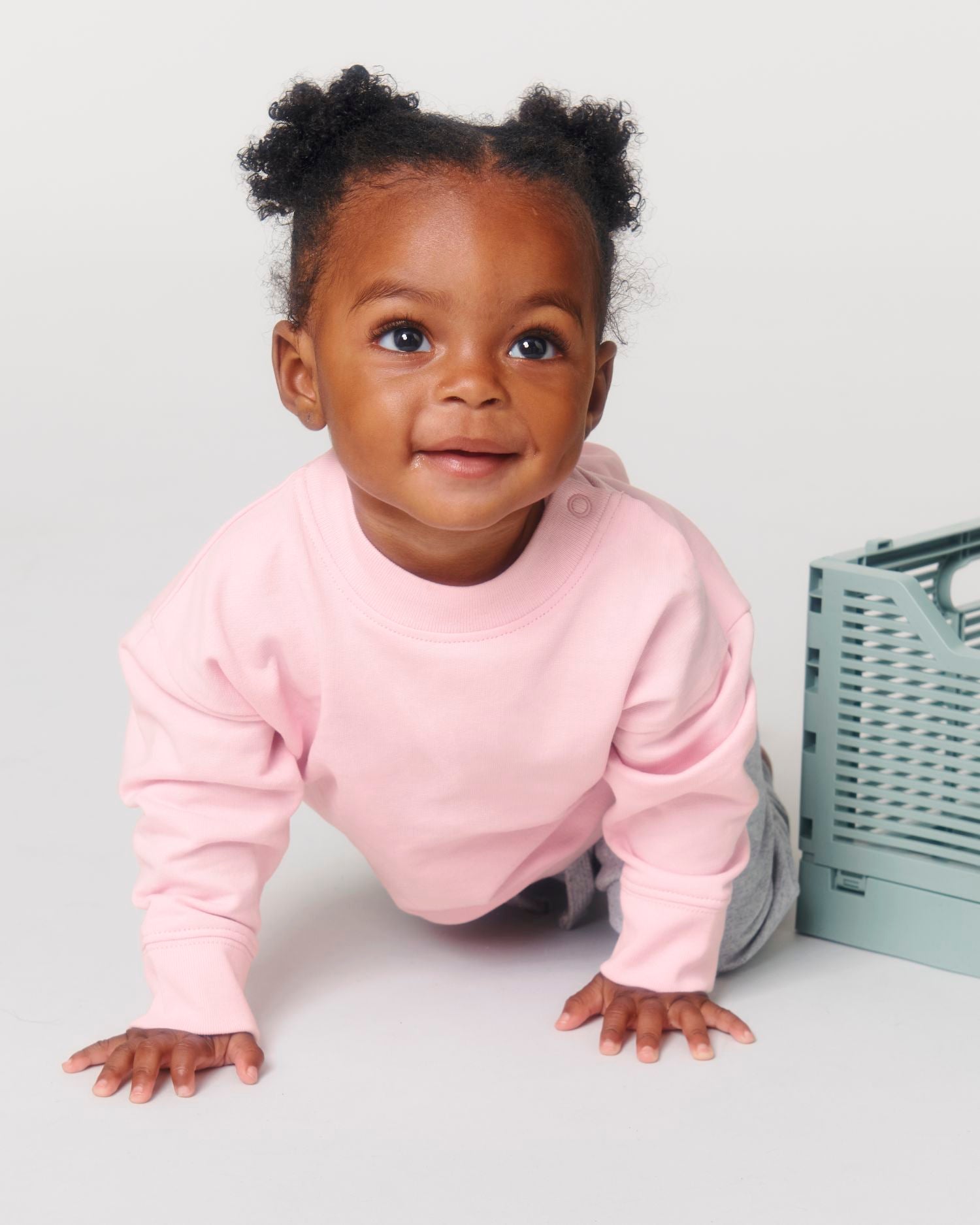 Crew neck sweatshirts Baby Changer in Farbe Cotton Pink