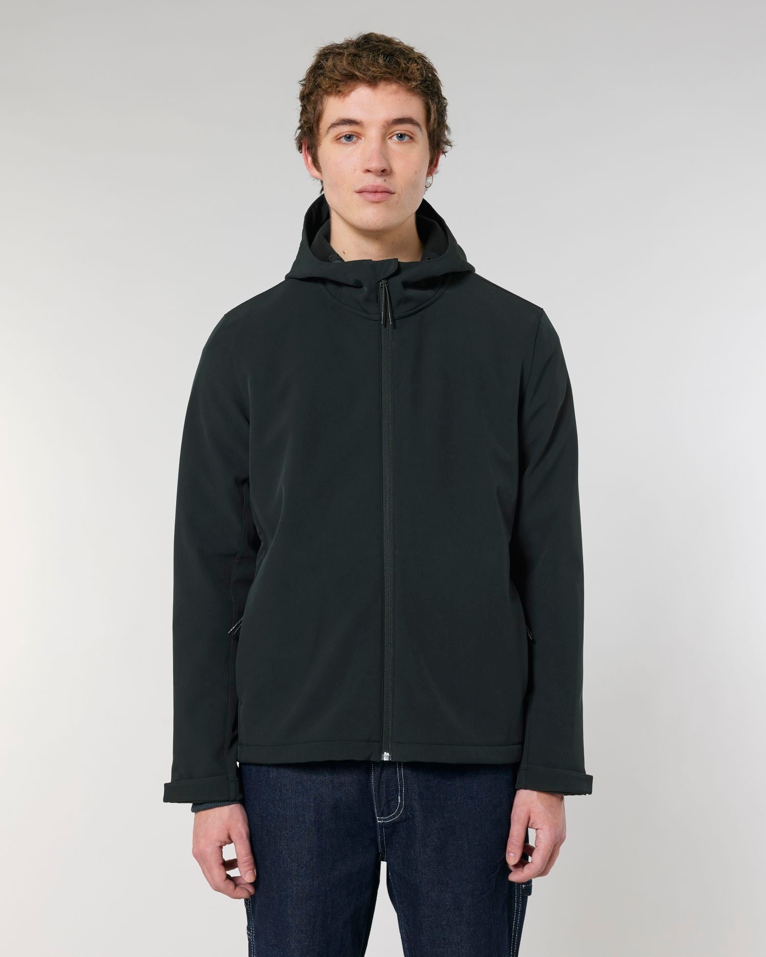 Ungefütterte Jacke Stanley Discoverer in Farbe Black