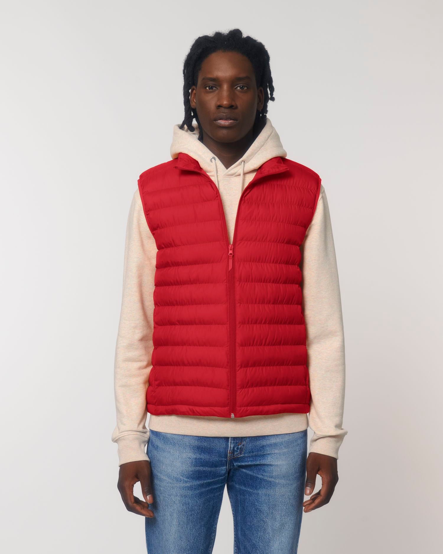 Wattierte Jacke Stanley Climber in Farbe Red