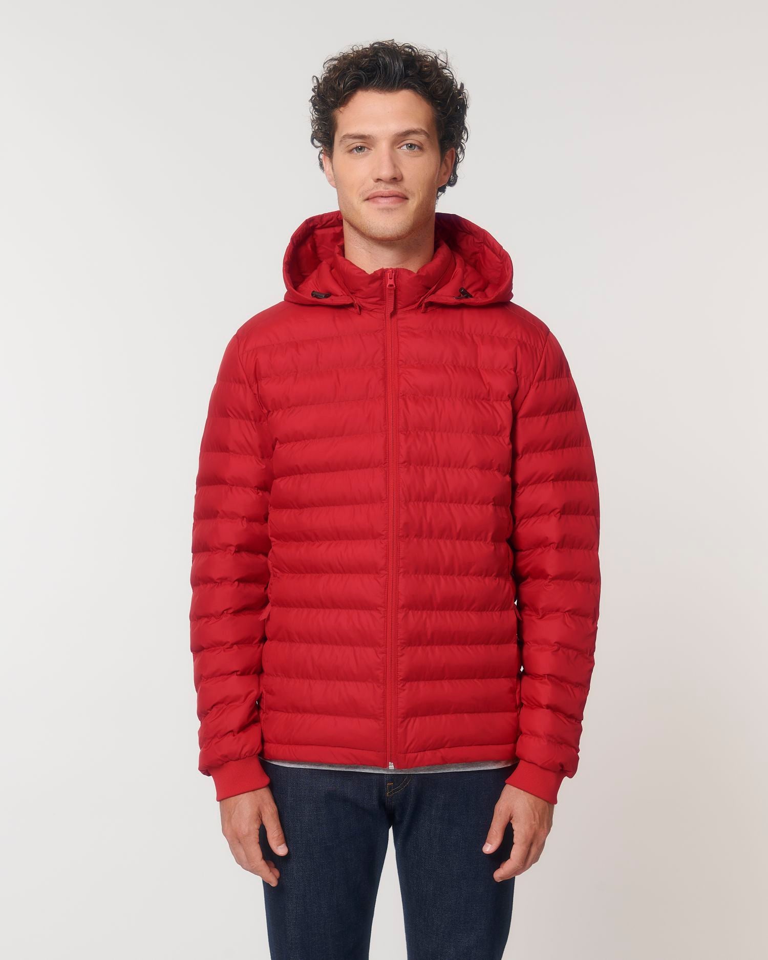 Wattierte Jacke Stanley Voyager in Farbe Red