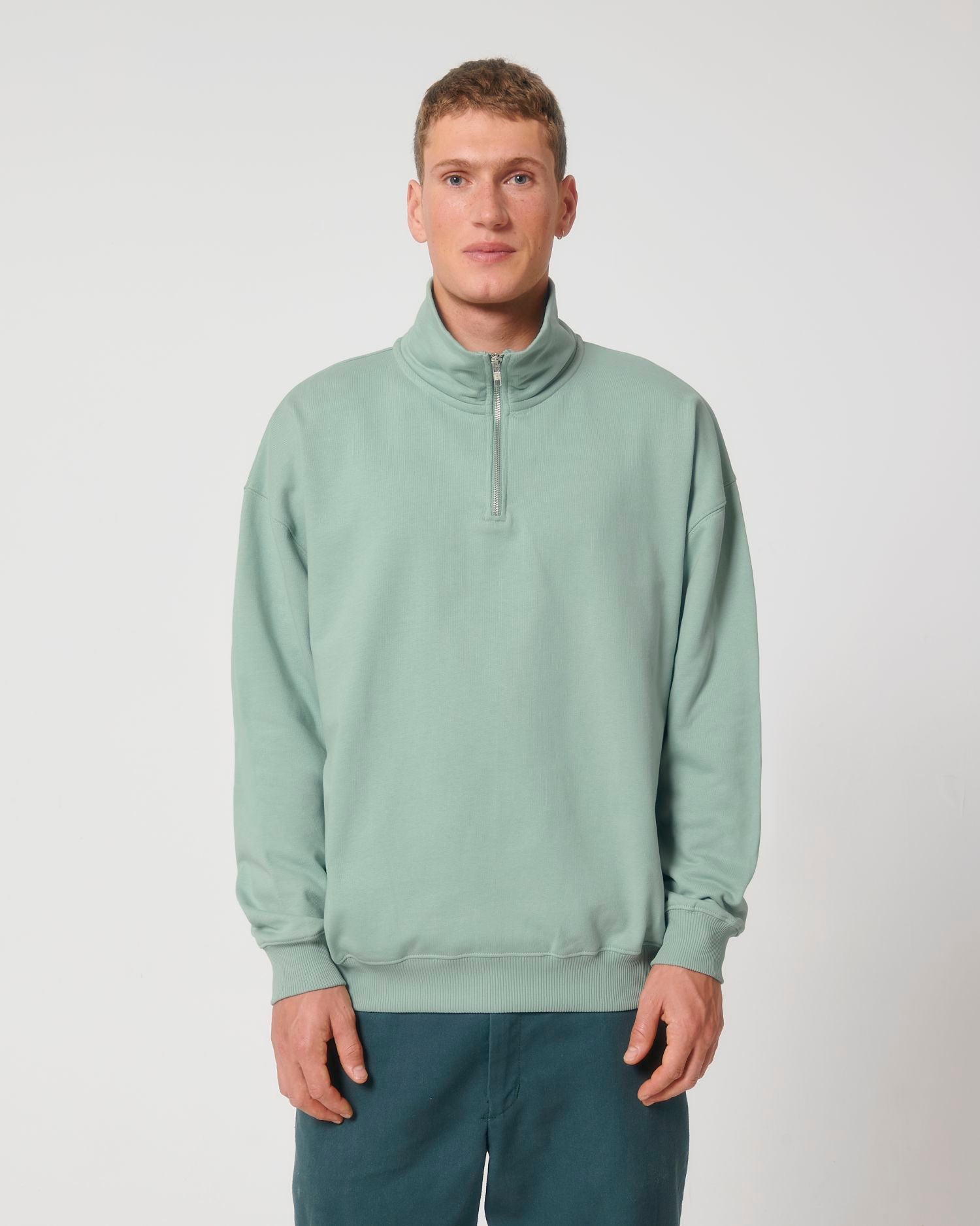 Crew neck sweatshirts Miller Dry in Farbe Aloe