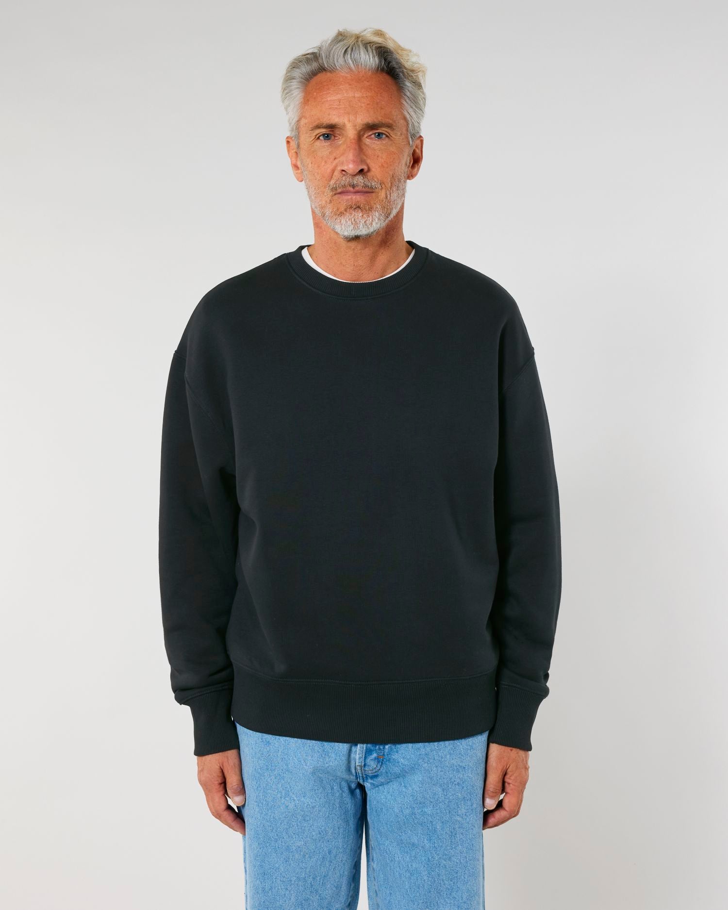 Crew neck sweatshirts Radder in Farbe Black