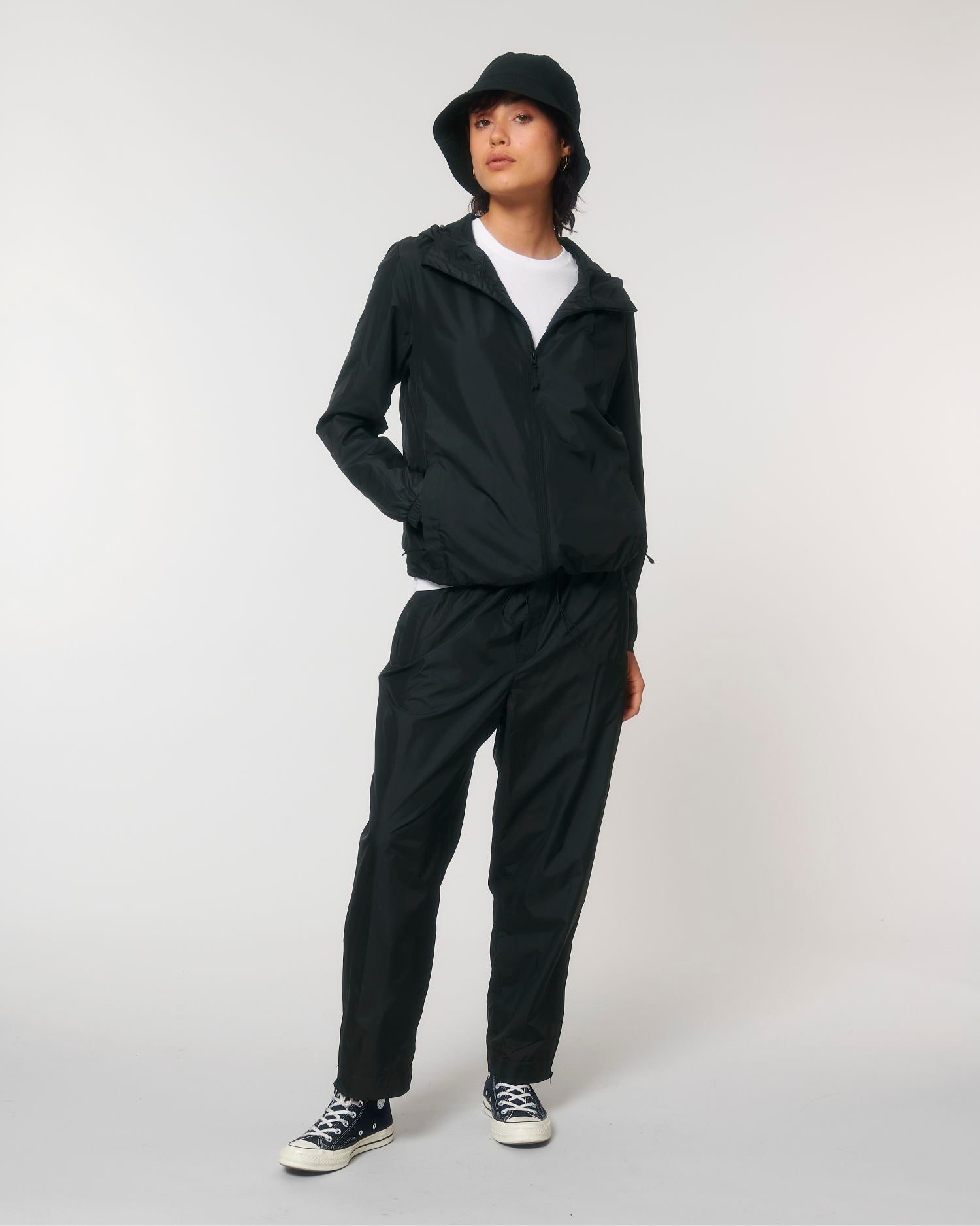 Non Padded Jacket Commuter in Farbe Black
