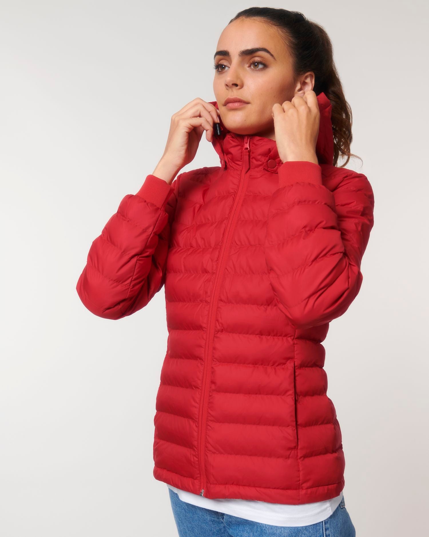 Wattierte Jacke Stella Voyager in Farbe Red