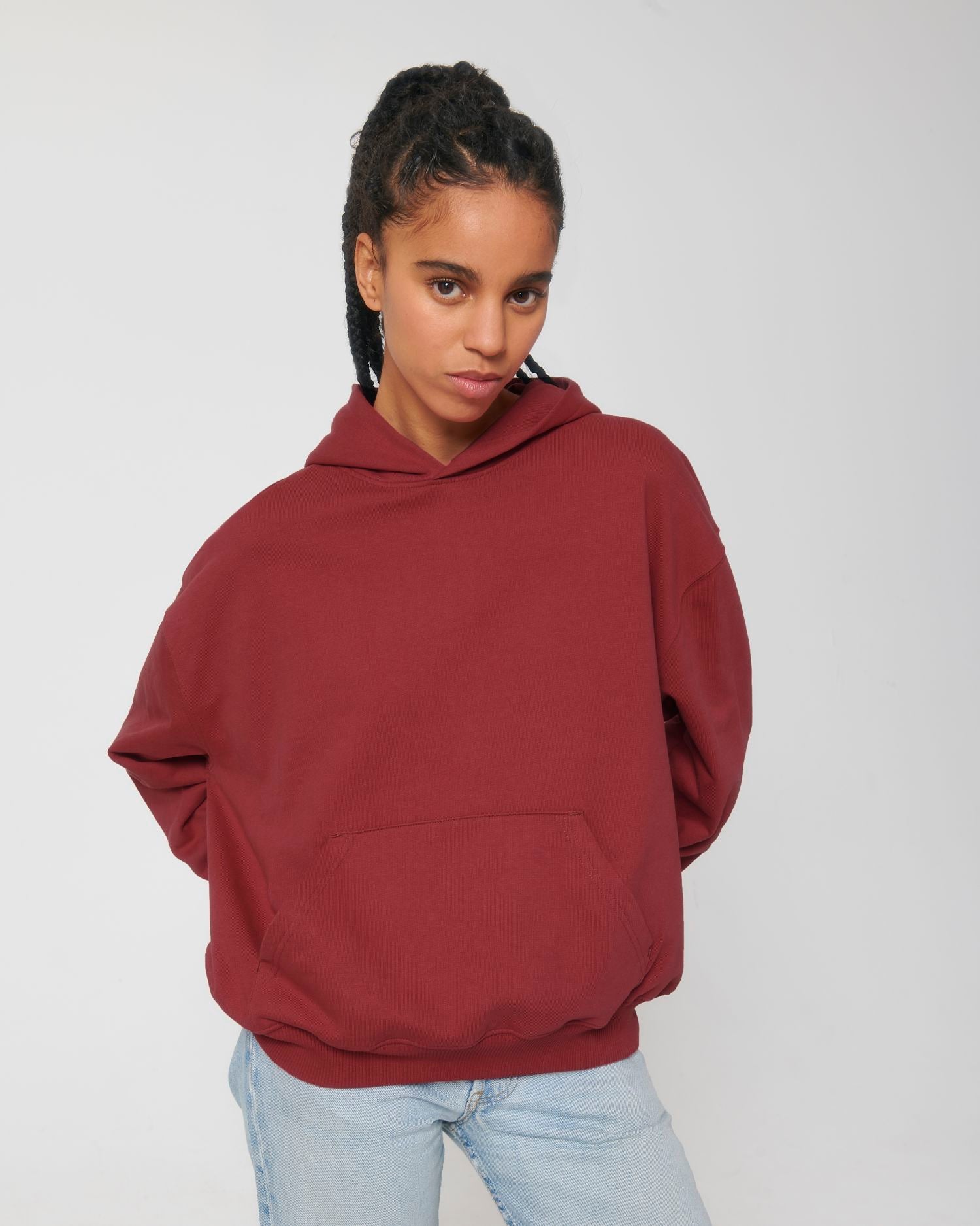 Hoodie sweatshirts Cooper Dry in Farbe Red Earth